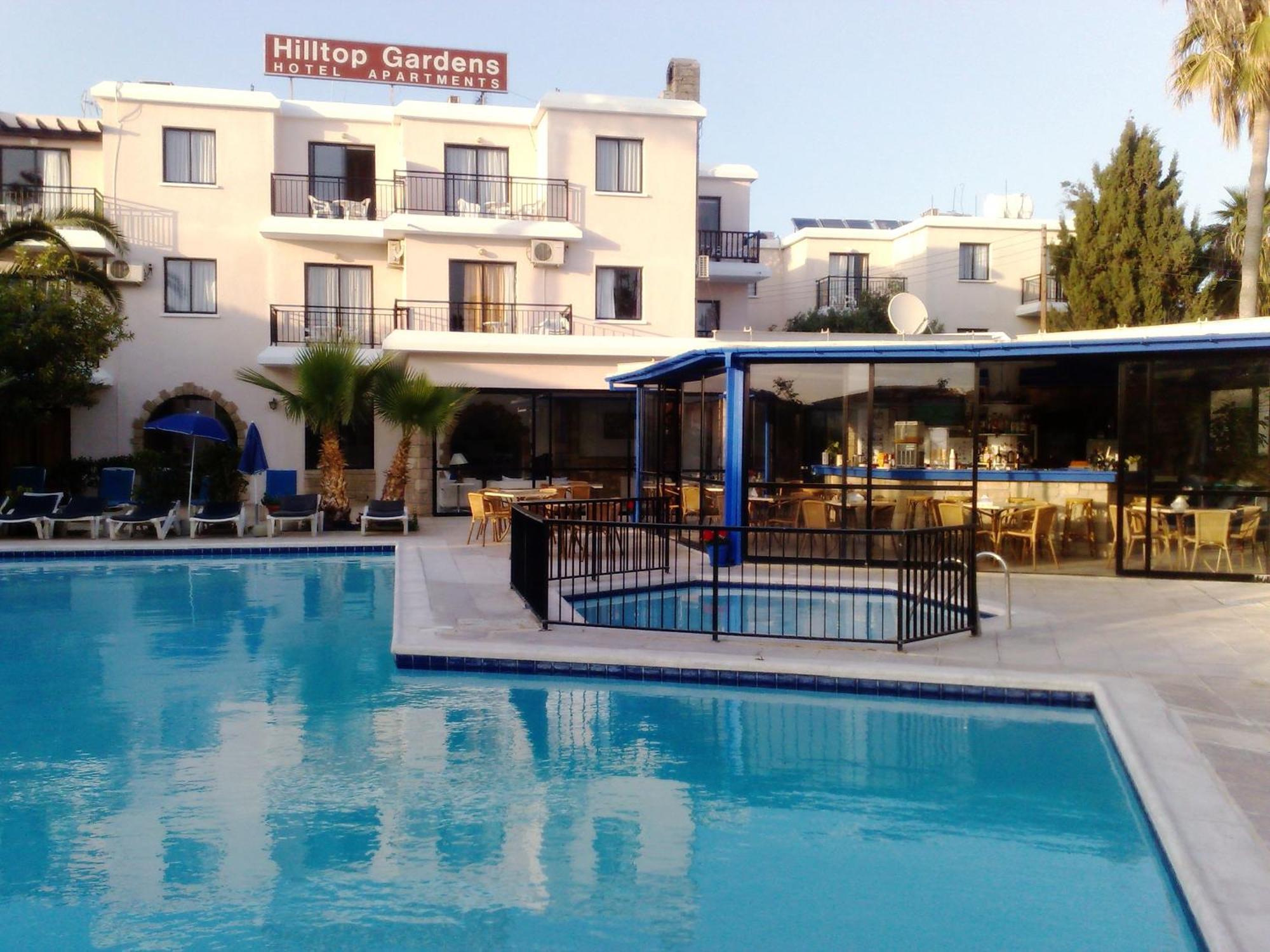 Hilltop Gardens Hotel Apartments Paphos Exterior foto