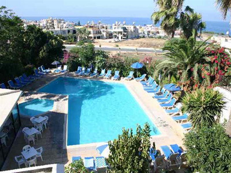 Hilltop Gardens Hotel Apartments Paphos Exterior foto
